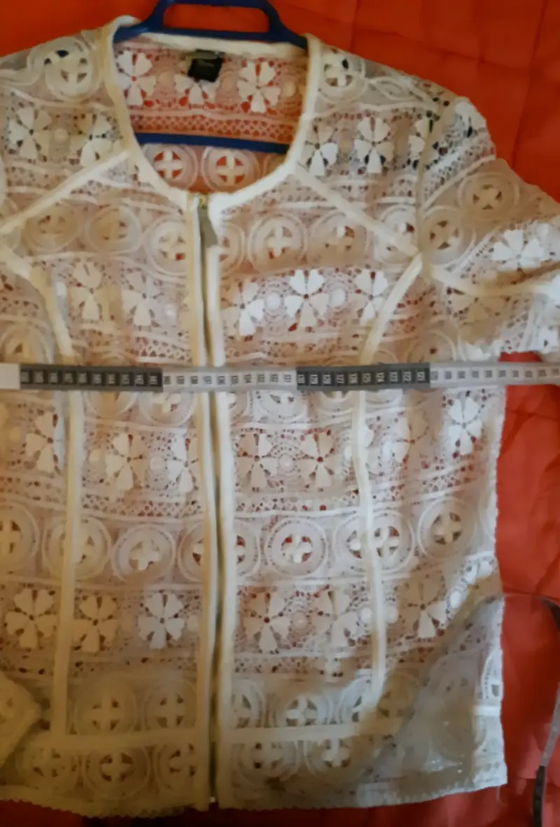 Chaqueta de encaje blanca - 5