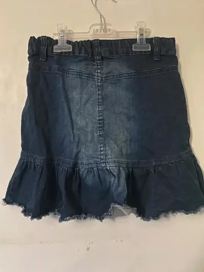 Falda de jeans con bolsillos - miniatura 2