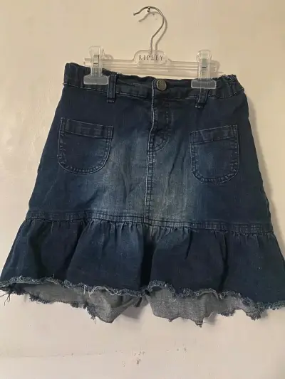 Falda de jeans con bolsillos - miniatura 3