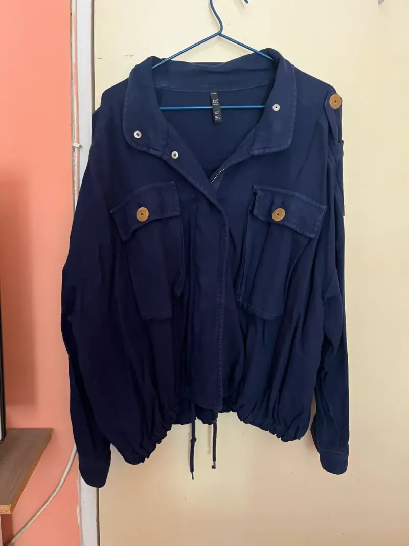 Chaqueta Zara mujer azul - 1