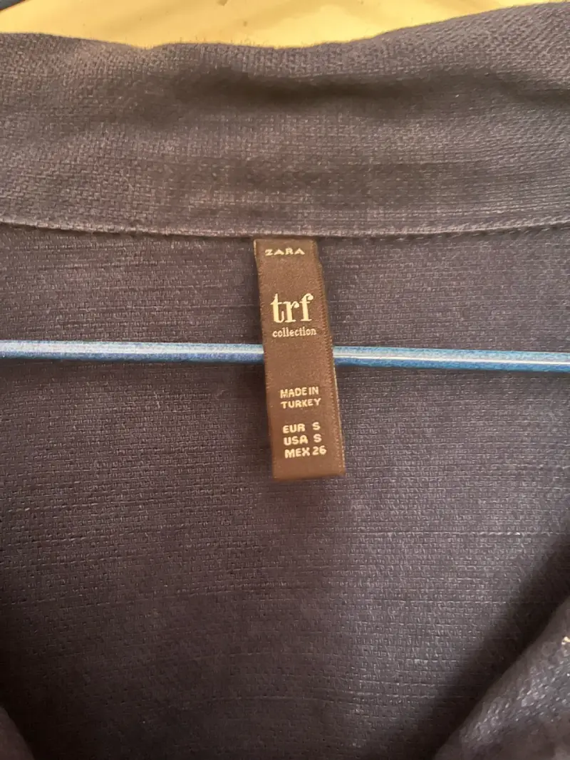 Chaqueta Zara mujer azul - 3
