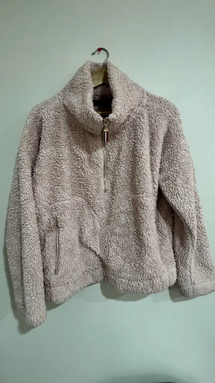 Chaqueta de polar beige Tommy - 1