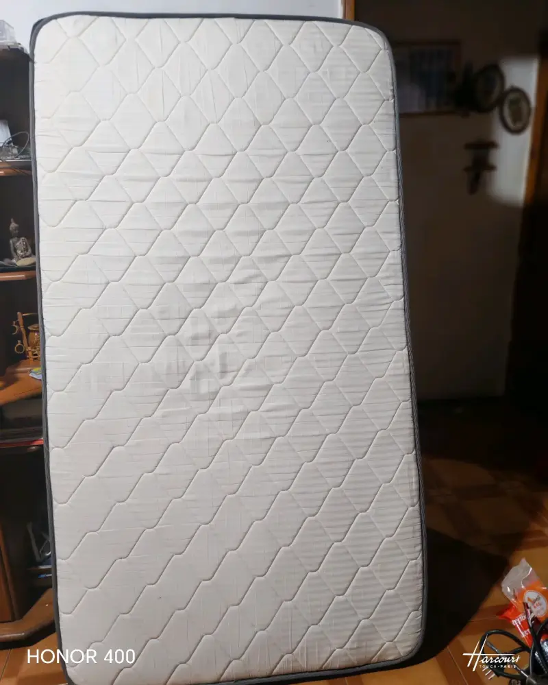 Colchón individual blanco