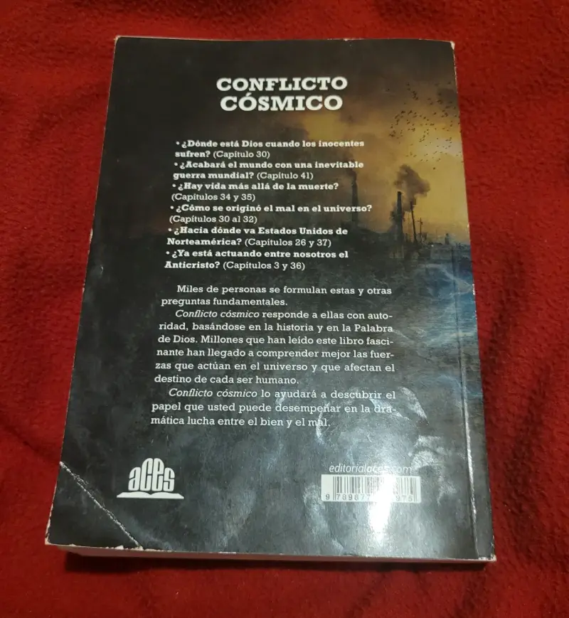 Libro 'Conflicto Cósmico' - 2