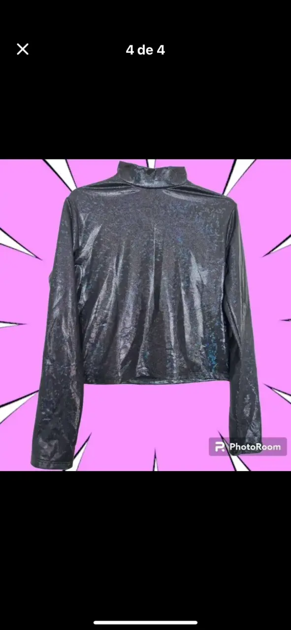 Polera transparente neón amarilla - 2