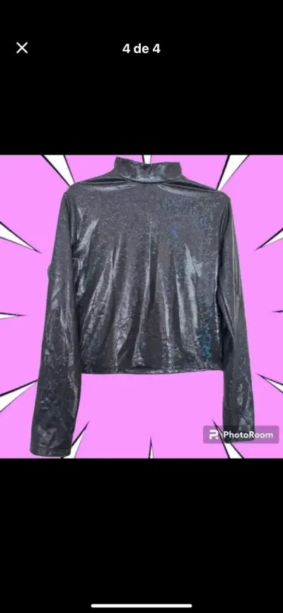 Polera transparente neón amarilla - miniatura 2
