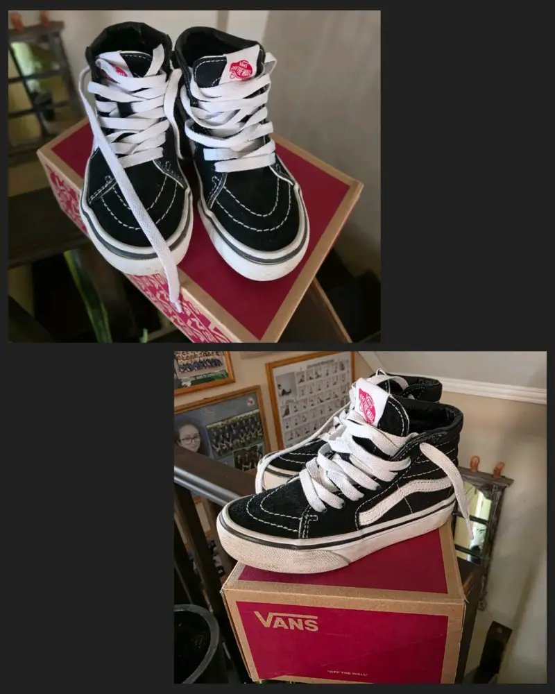 Zapatillas Vans negras de lona