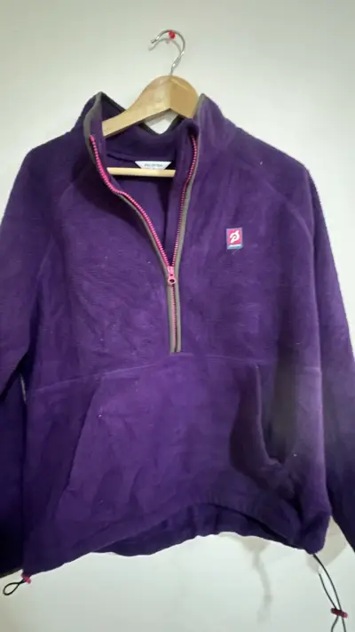 Polar morado con cierre - miniatura 1