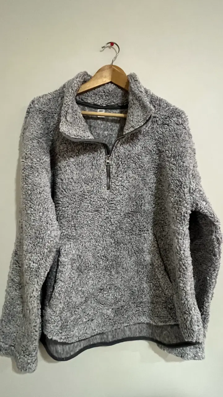 Polar gris con cierre - 1