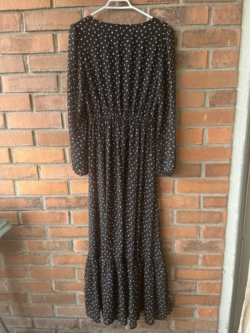 Vestido negro boho - 2