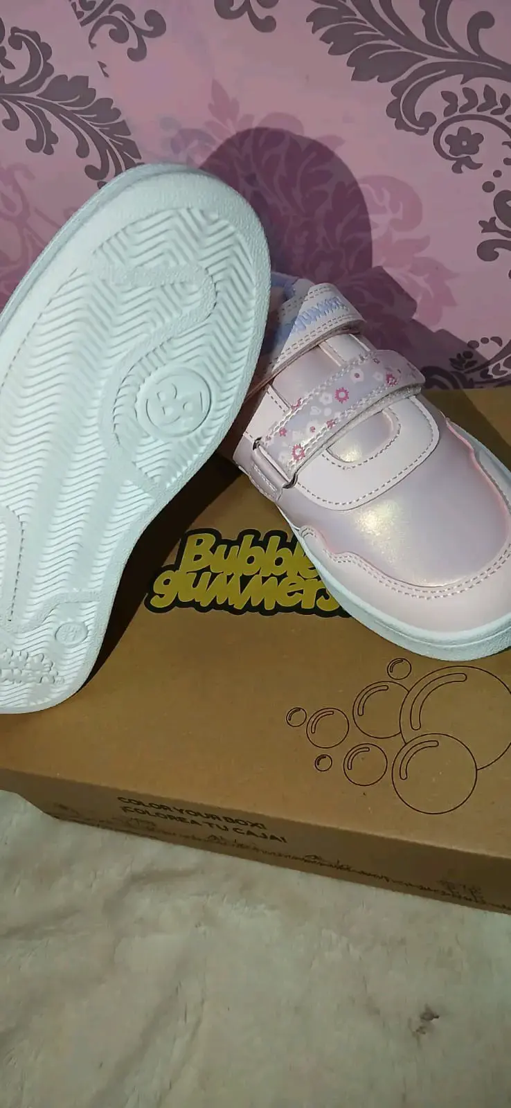 Zapatillas rosadas para niña - 3