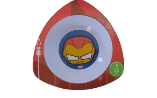 Plato infantil Iron Man