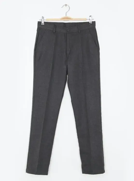 Pantalones gris oscuro para hombre - 2