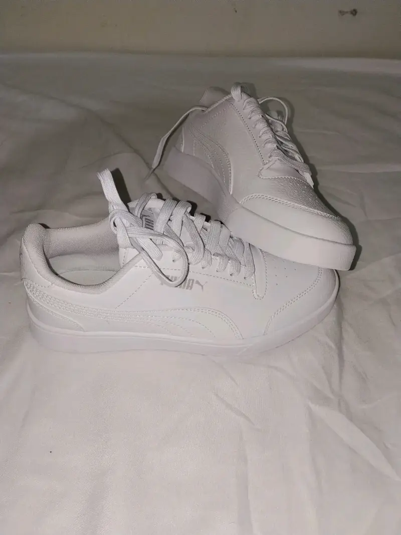 Zapatillas deportivas negras de adulto y blancas - 4
