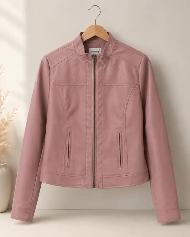 Chaqueta rosa de mujer - 5