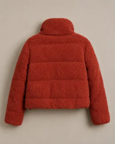 Chaqueta de lana roja - miniatura 3
