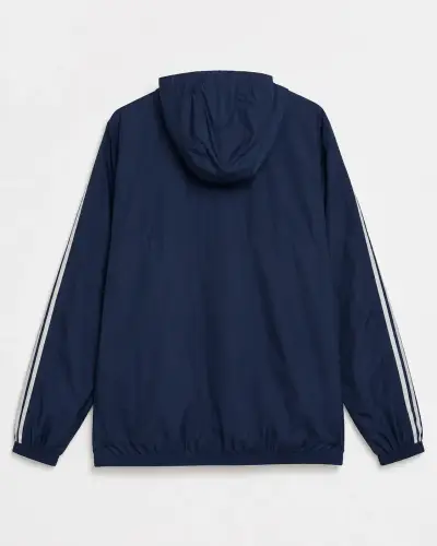 Chaqueta cortaviento azul Adidas - miniatura 2