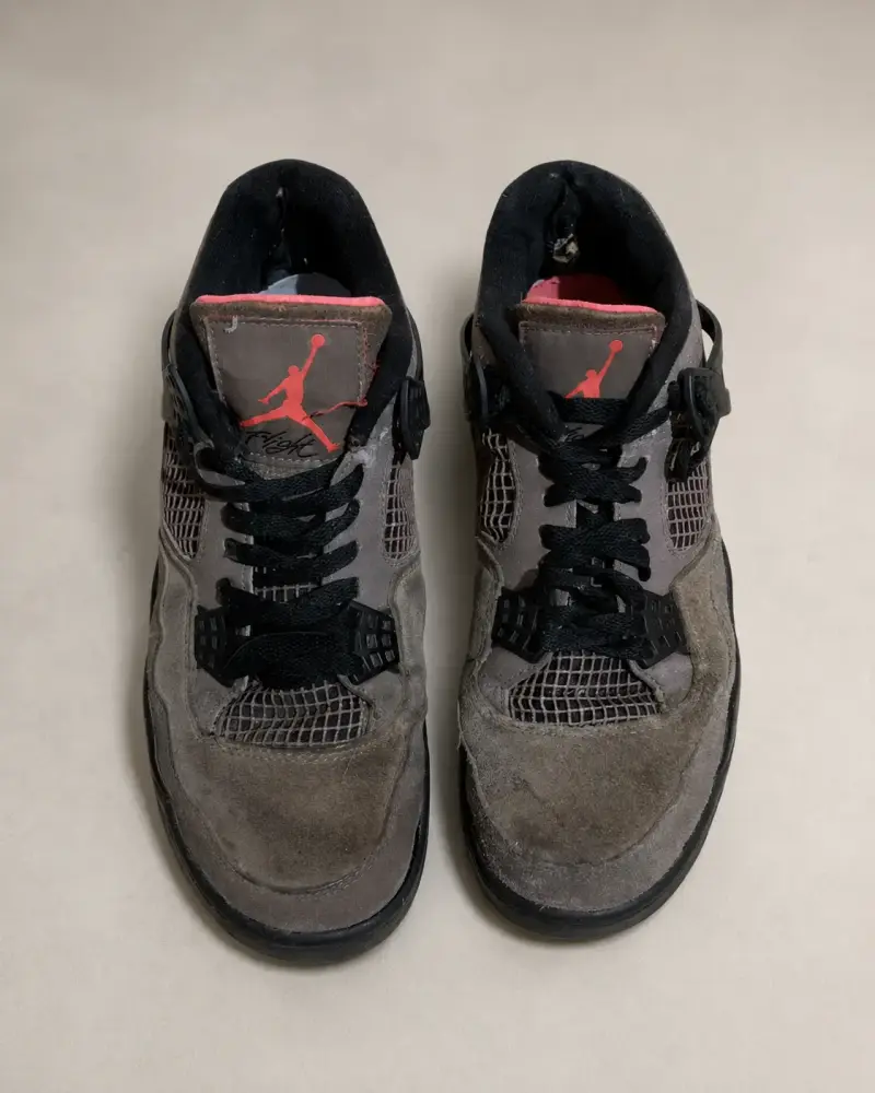 Zapatillas Air Jordan 4 Retro deportivas grises - 1