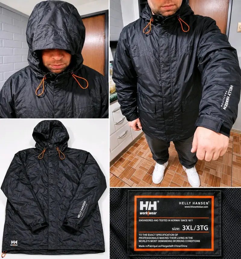 Parka negra Helly Hansen - 1