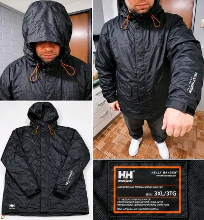 Parka negra Helly Hansen - miniatura 1