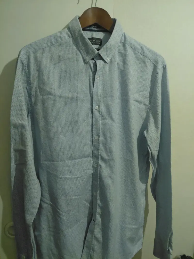 Camisa hombre azul claro - 3