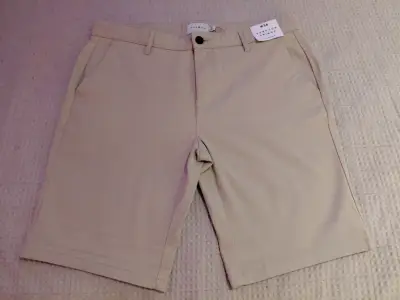 Short de hombre beige - miniatura 1