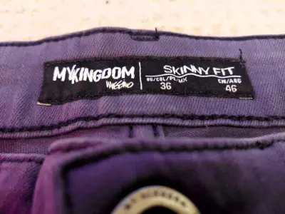 Short de mezclilla gris - miniatura 2