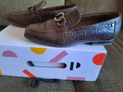 Mocasines color café moro en tendencia. - miniatura 2
