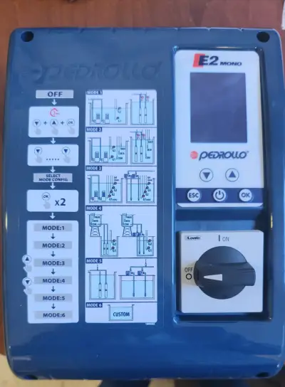 Controlador de Bomba de agua Pedrollo E2 Mono - miniatura 1