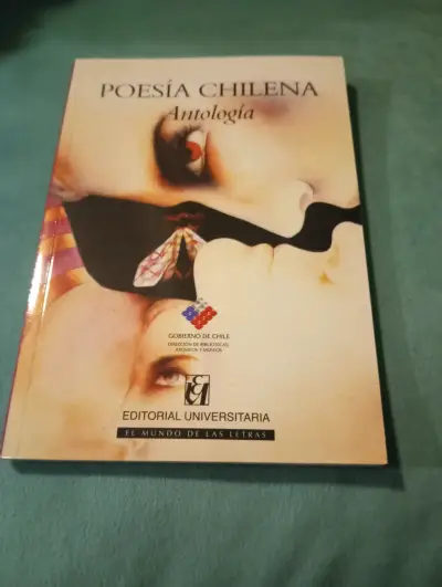 Libro Poesía Chilena Antología - Editorial Univers - miniatura 1