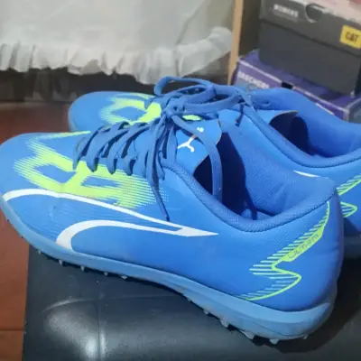 Zapatillas deportivas azul y verde - miniatura 2