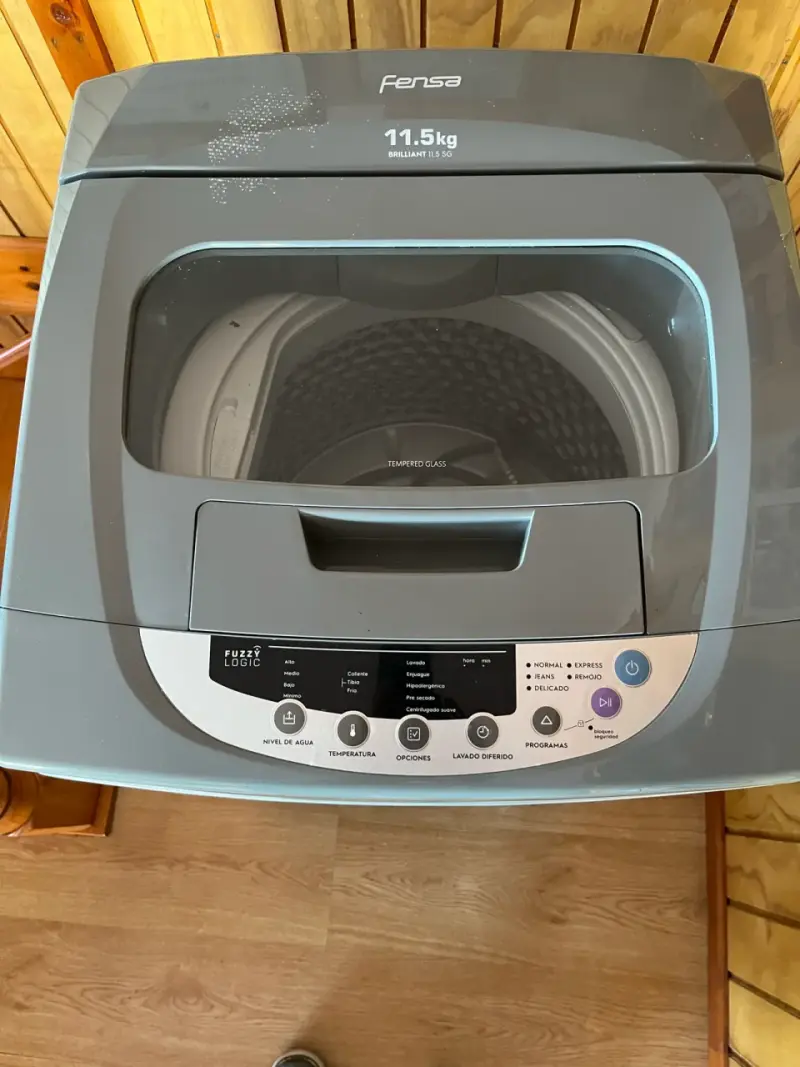 Lavadora Fensa 11.5kg gris - 1