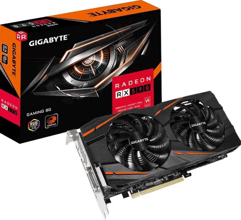 Tarjeta gráfica Gigabyte Radeon RX 590