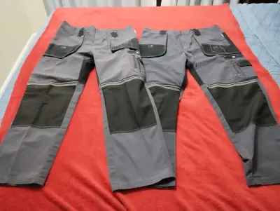 Pantalones de trabajo grises - miniatura 1