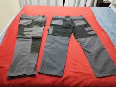 Pantalones de trabajo grises - miniatura 4