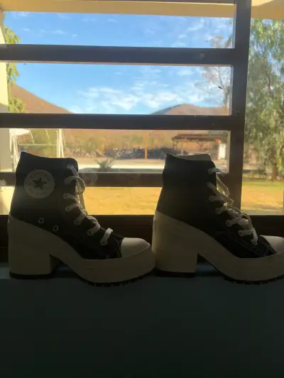 Botines plataforma Converse negros edición limit - miniatura 1