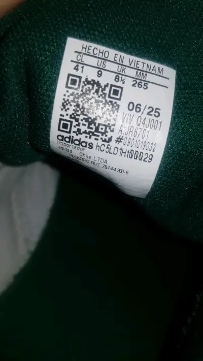 Zapatillas Adidas verde y blanco - miniatura 4