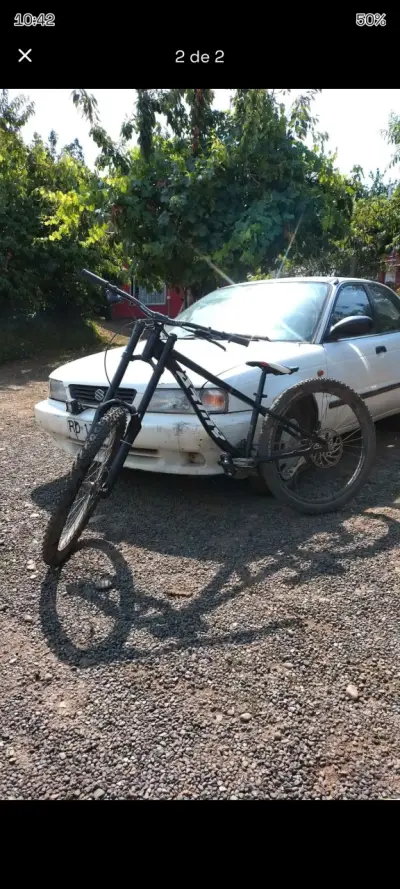 Bicicleta para descenso Army hammer - miniatura 1