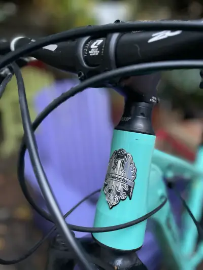Bicicleta Bianchi verde montaña - miniatura 3