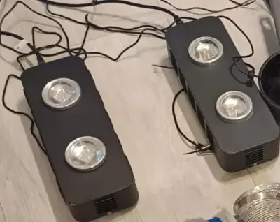 2 placas de Luces LED 180W para cultivo - miniatura 1