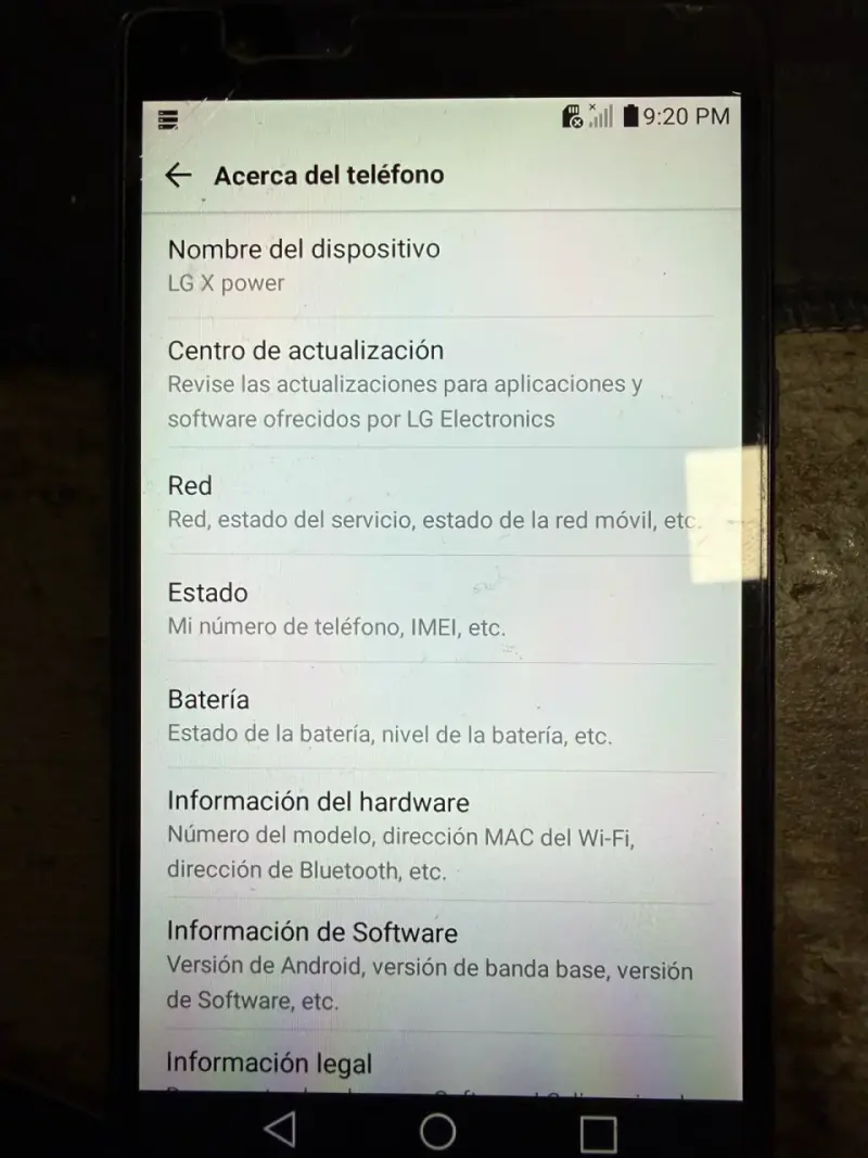Smartphone LG en buen estado - 3