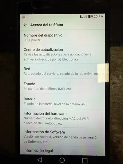 Smartphone LG en buen estado - miniatura 3