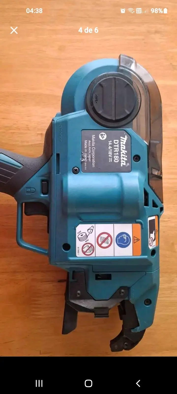 Efierrador Makita - 4