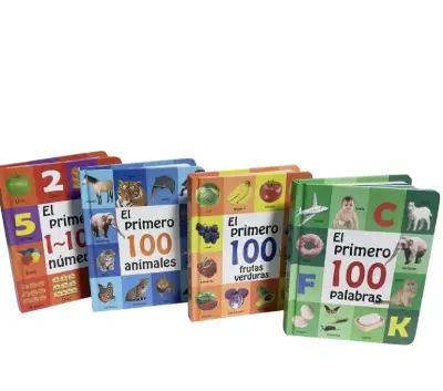 Set 4 de libros infantiles didácticos - miniatura 1