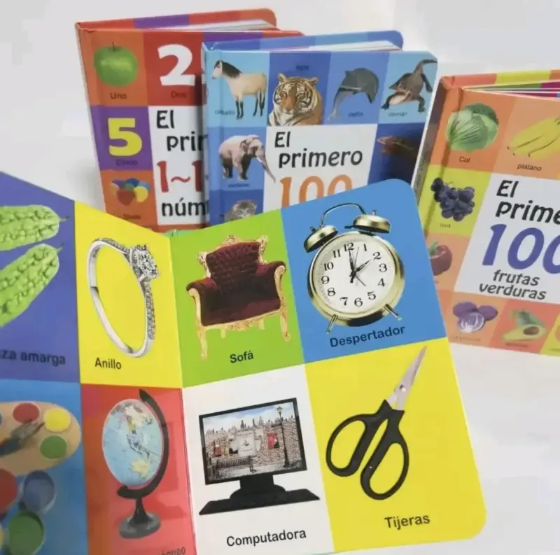 Set 4 de libros infantiles didácticos - 2