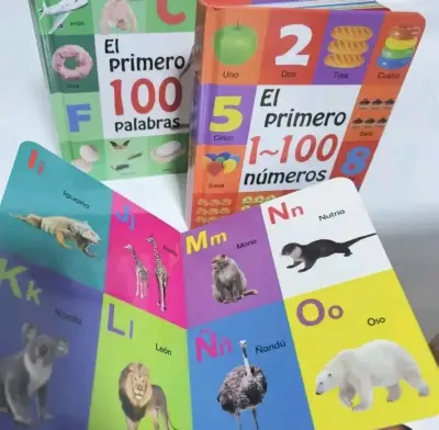 Set 4 de libros infantiles didácticos - miniatura 3