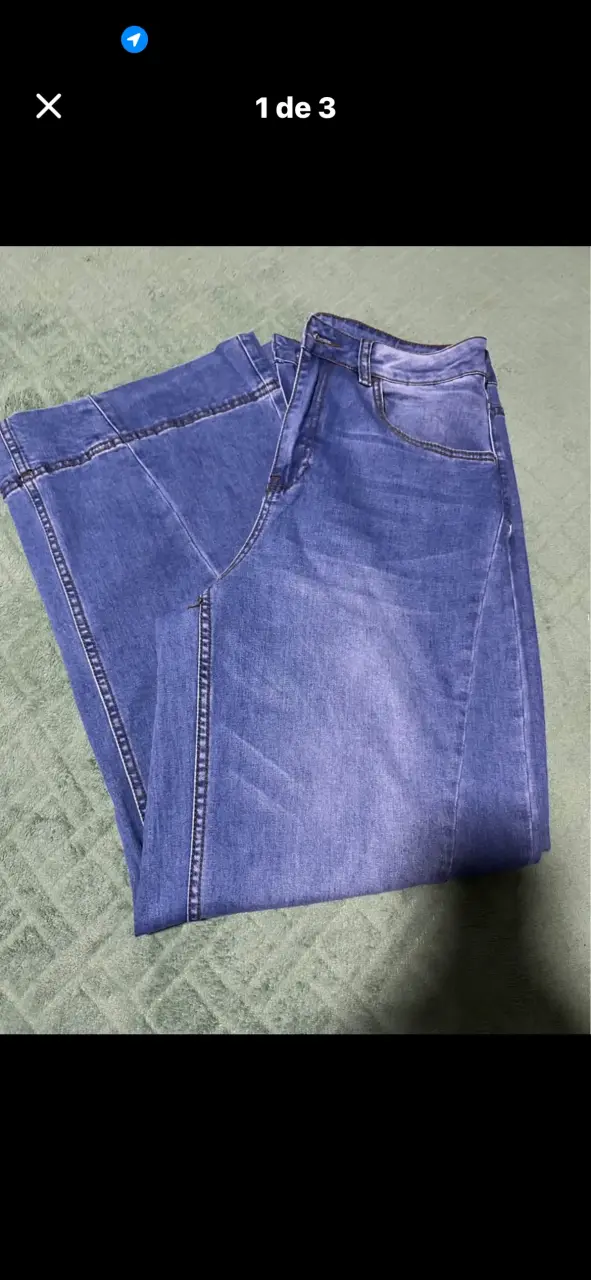 Jeans azul Mujer