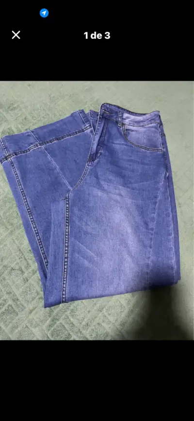Jeans azul Mujer - miniatura 1
