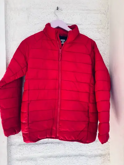 Chaqueta acolchada roja niño - miniatura 1