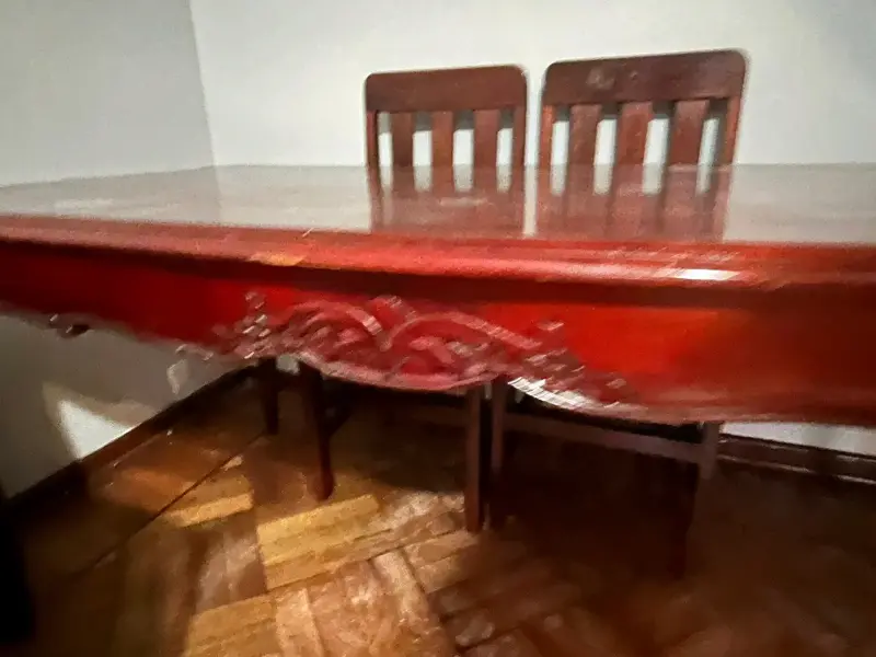 Mesa de comedor de madera - 5